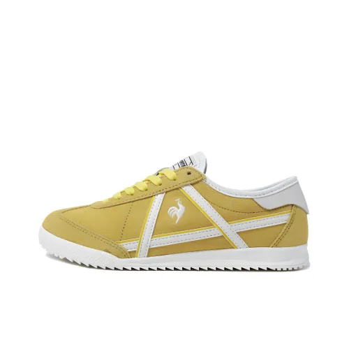 Le Coq Sportif Повседневный Низкий Топ Желтый Унисекс