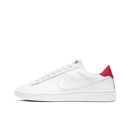 Nike Tennis Classic AUTOCLAVE Покрытие Slip-resistant Низкий топ Скейтбординг Мужской Белый Красный