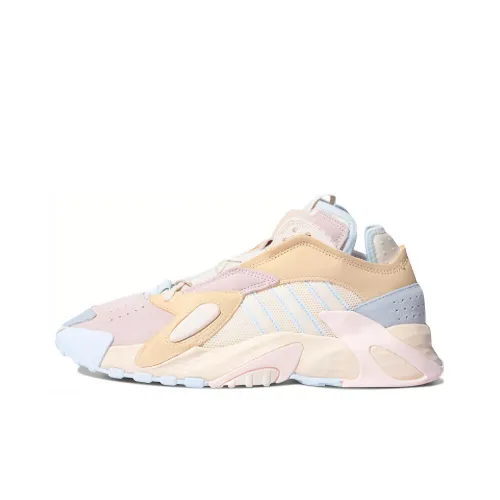 Adidas Originals Streetball Устойчивые к истиранию Низкие Баскетбольные Кроссовки Женские Розовые