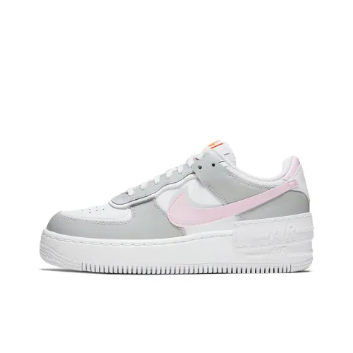 Nike Air Force 1 Shadow Slip-resistant Low Top Скейтборд Кроссовки Женские Silver Pink