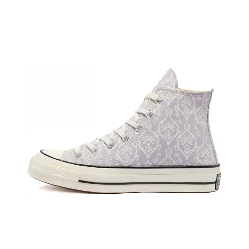 Конверс 1970s Chuck Taylor All Star High Топ Кеды Женские Фиолетово-белый