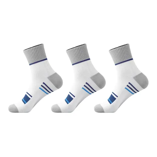 H YXIANG Носки Crew Мужские упаковка из 3 пар