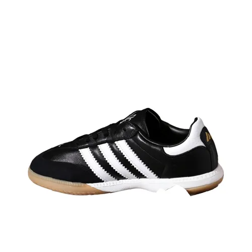 Adidas Originals SAMBA MN Millennium Устойчивые к истиранию низкие скейтборд-кроссовки Унисекс Черный Белый