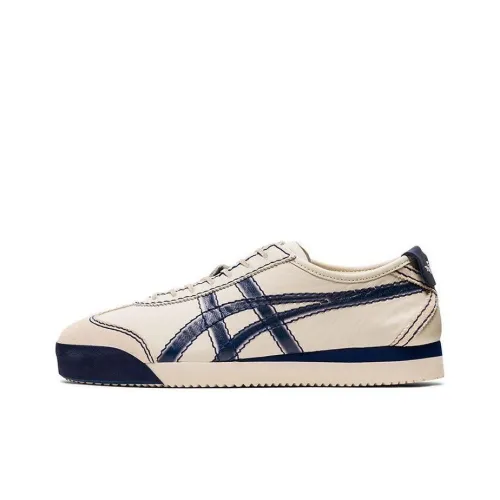 Onitsuka Tiger MEXICO 66 Противоскользящий устойчивый к истиранию низкий топ повседневная обувь унисекс бежевый желтый