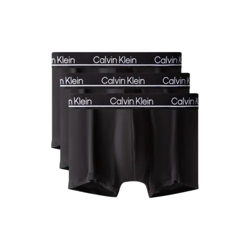Calvin Klein Трусы Мужские упаковка из 3 штук цвет космический черный