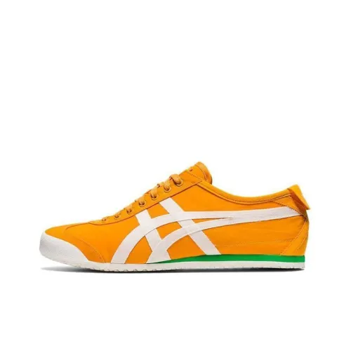 Onitsuka Tiger MEXICO 66 Износостойкий и Легкий Низкий Топ Casual Унисекс Оранжевый