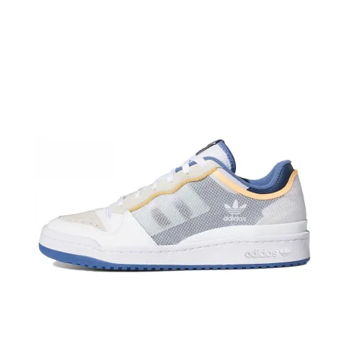Adidas Originals FORUM Low TT Low Топ Скейтборд Кроссовки Унисекс Белый Синий