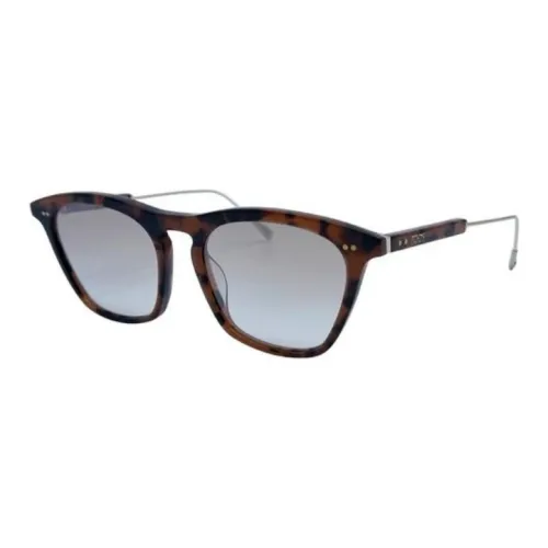 TOD'S Нерегулярная форма Солнцезащитные очки Мужской Черепаховый