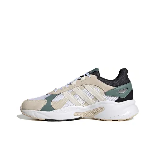 Adidas Neo Crazychaos Shadow Slip Resistant Abrasion Resistant Низкий Топ Обувь для ног с толстой подошвой Мужская Белый Розовый Зеленый