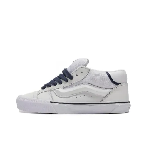 Vans KNU Скейтборд Кроссовки Низкие Белые Синие Унисекс