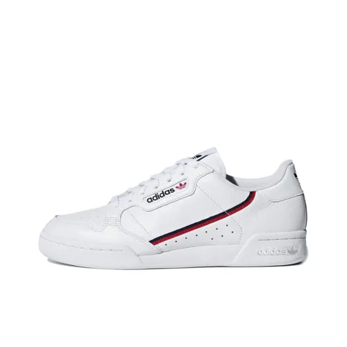 Adidas Originals Continental 80 Anti-slip Легкий Низкий Топ Скейтборд Кроссовки Унисекс Белый