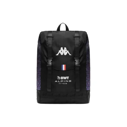 KAPPA Полиэстер Рюкзак Стандартный Унисекс Черный