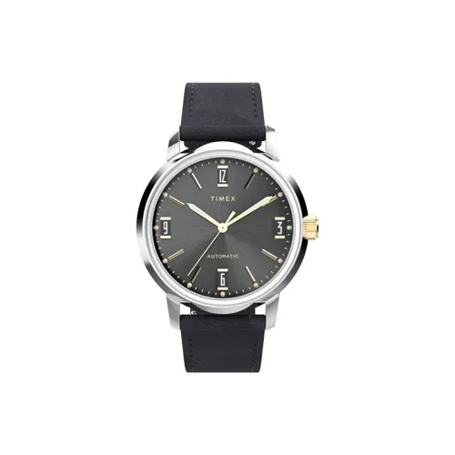 TIMEX Автоматический Механический Механизм Мужские Часы 40 мм Черный