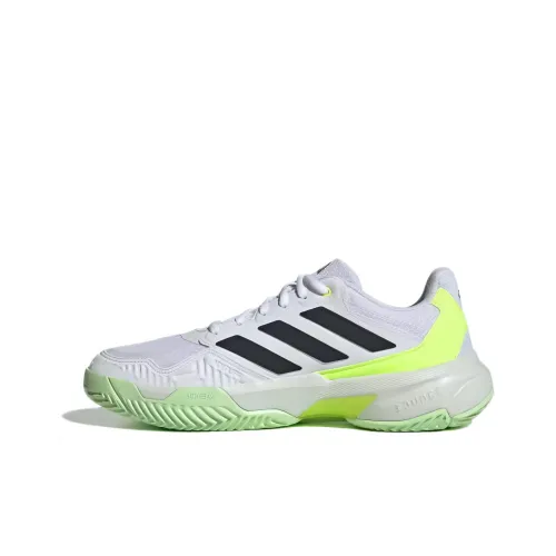 Adidas CourtJam Control 3 CONTROL 3 Low Топ Кроссовки для тенниса Мужской Белый Черный Зеленый
