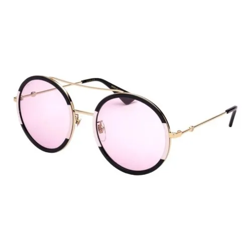 GUCCI Металл Aviator Солнцезащитные очки Женские Черный