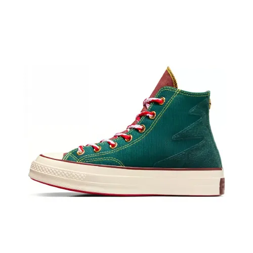 Converse 1970s High Top Canvas Shoes Unisex Green Конверс 1970s Высокие Кеды Унисекс Зеленые