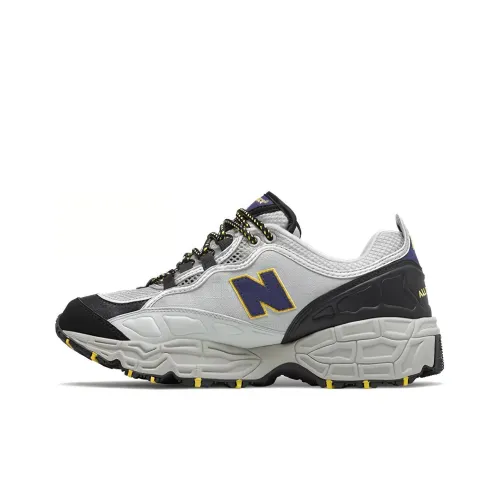 New Balance NB 801 Low Топ Уличная обувь Мужская Черная Белая D Ширина