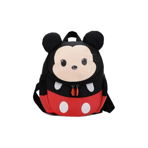 Disney Нейлон Рюкзак Стандартный Унисекс Черный Красный