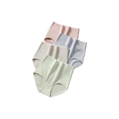 SOIE 4 пачки смешанных цветов женские трусики-бикини