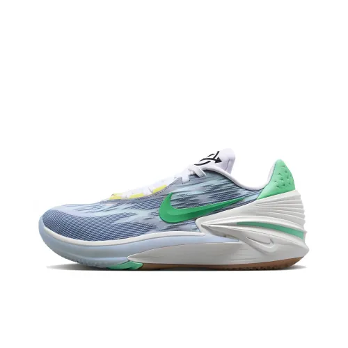 Nike Air Zoom г.T. Cut 2 Амортизаторы Slip-resistant Abrasion-resistant Низкий топ Баскетбольные кроссовки Мужской Синий