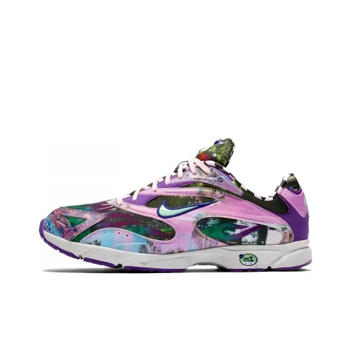 Nike Устойчивые к истиранию низкие топовые кроссовки для мужчин с флисовой подошвой камуфляжный фиолетовый