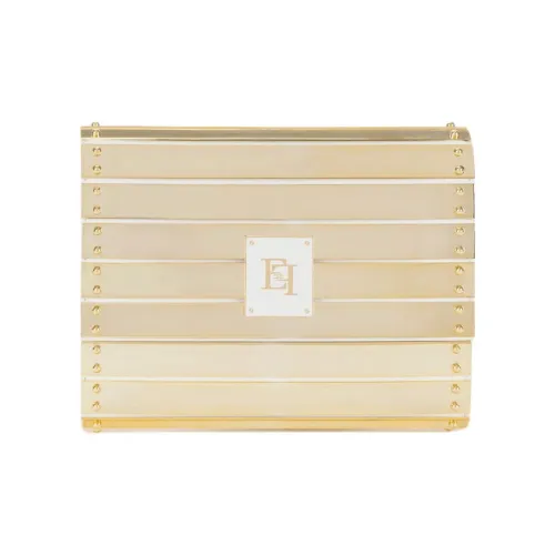 Elisabetta Franchi Полиэстер Одно плечо Через плечо Клатч Женский Айвори