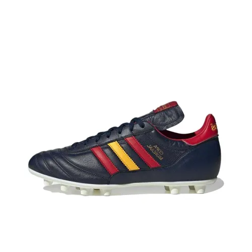 Adidas Copa FG Твердый грунт противоскользящие устойчивые к истиранию футбольные бутсы мужские синий красный желтый