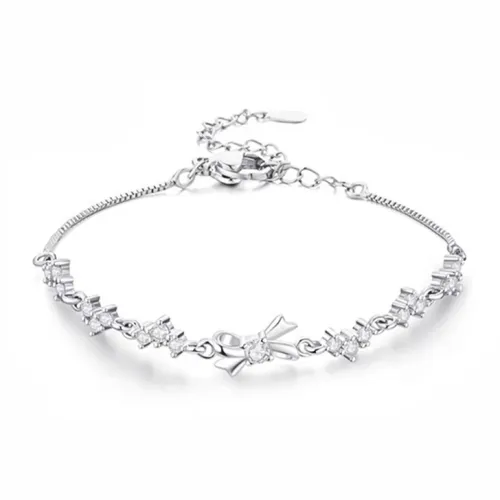 MUYAN Сплав Браслет с бантом Edged Женские