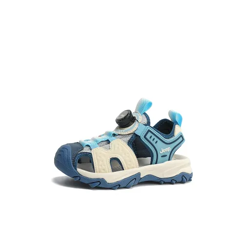 JEEP Противоскользящие Анти-КИК Аbrasion-Resistant Дышащие Легкие Детские Сандалии для Малышей