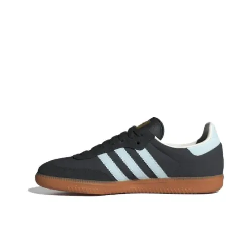 Adidas Originals SAMBA OG Амортизация Низкие Кроссовки для скейтбординга Женские Черный Белый Коричневый