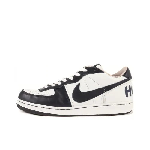 Nike Terminator Zoom Low Амортизация Износостойкий Низкий Топ Скейтборд Кроссовки Унисекс Черный Белый