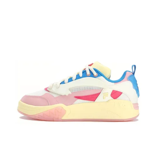 FILA FUSION DESPERADO Fugitive Низкие Топы Винтажные Баскетбольные Кроссовки Женские Белые Розовые