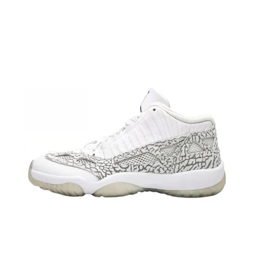 Jordan Air Jordan 11 Retro Low IE Cobalt 2015 Explosive Low Top Винтажные баскетбольные кроссовки Мужские Белые