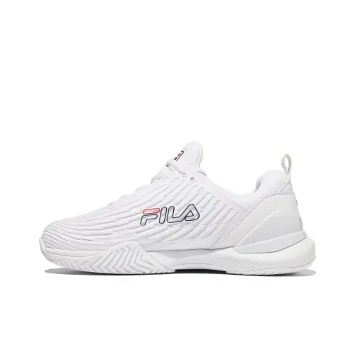 FILA Амортизация и Дышащий Низкий Топ Кроссовки для Тенниса Унисекс Белый