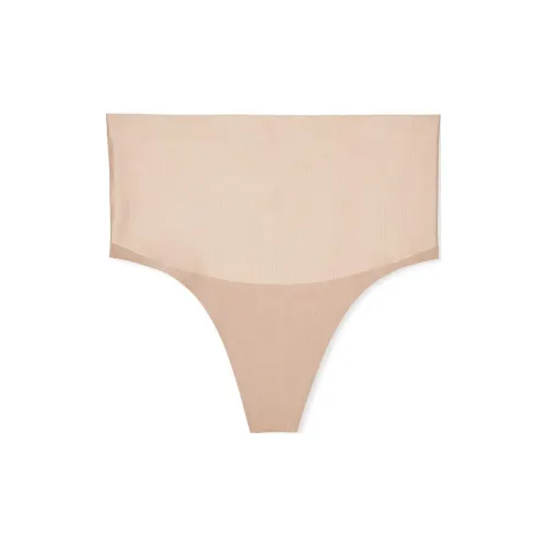 Victoria's Secret Центральная часть BY Victoria Сглаживающий Мелкие блестки Стринг Panty Пралине Нижнее белье Женские 1 шт Шампанское