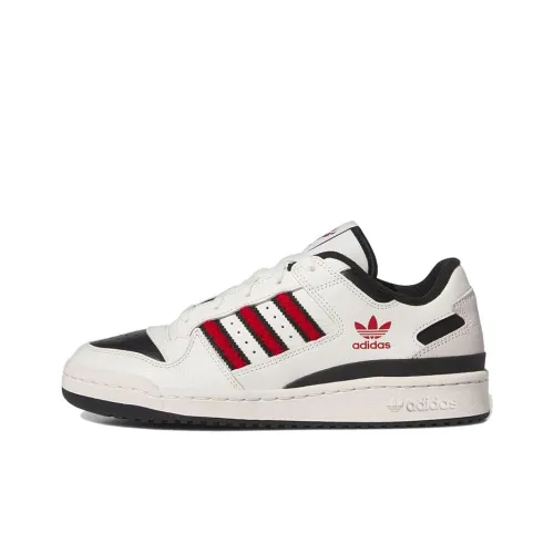 Adidas Originals FORUM Low 'Louisville' Low Топ Скейтборд Кроссовки Мужские Белый Черный Красный