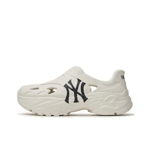 Mlb Base Logo Big Ball Chunky Recovery Пляжные сандалии Унисекс Айвори Белый