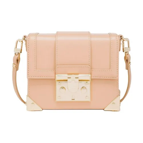 Elisabetta Franchi Синтетическая кожа с полиуретаном и хлопок с полиэстером Сумка через плечо Мини Женская CAMEL