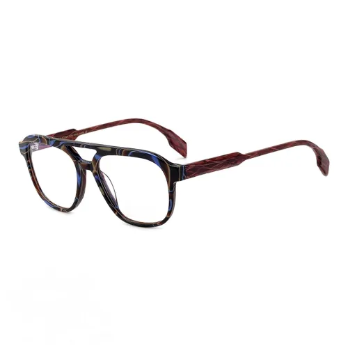 THANKSGIVING Пластиковая оправа пластиковая пластина металлическая пластина и титановый сплав нерегулярная форма оправы для очков унисекс