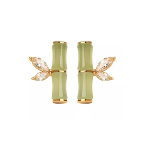 CARAT'S DIARY Серьги с цветным глазурью Женские