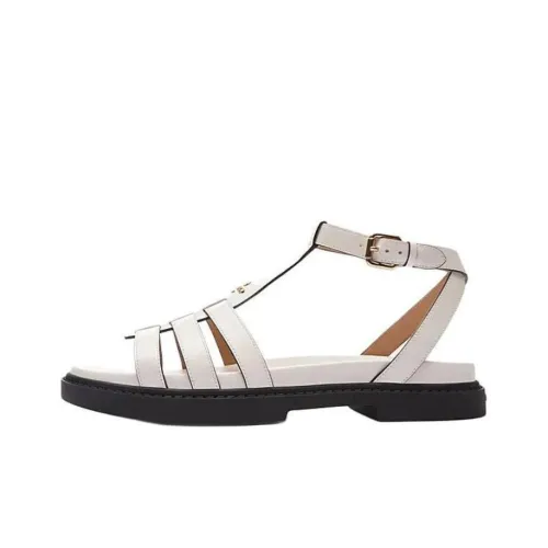 COACH Franny Сандалии в римском стиле Женские Белые