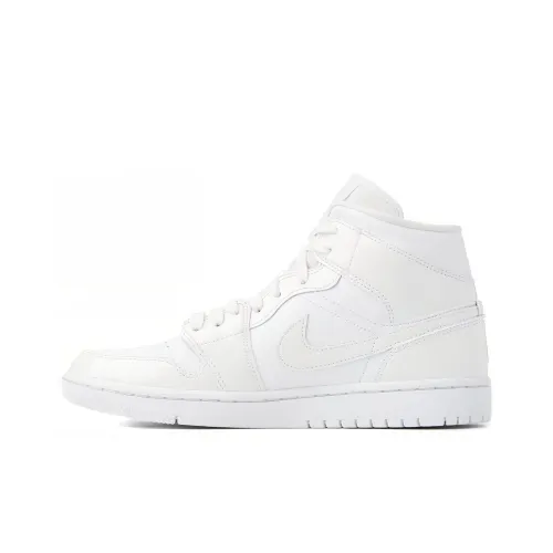 Jordan Air Jordan 1 Винтажные баскетбольные кроссовки MID Топ Женские