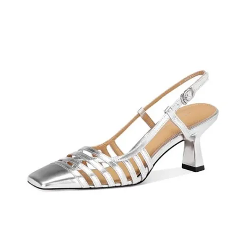 JESSICA SOPHIA Римские сандалии 5,5 см Женские Черные