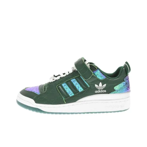 Adidas Originals FORUM Low Топ Скейтборд Кроссовки Унисекс Зеленый
