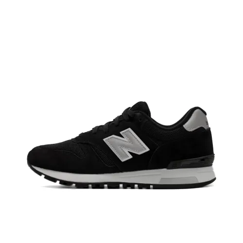 New Balance NB 565 Low Топ Марафон Беговые кроссовки Унисекс Темный Черный D Ширина
