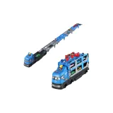 [Синий] контейнерный грузовик деформация выброс