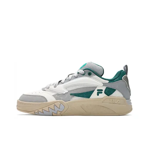 FILA Desperado Винтажные баскетбольные кроссовки High Top Micro White/Alloy Gray Мужские