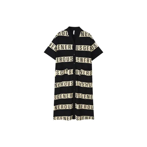 Same Language Ночная сорочка Женская Черная