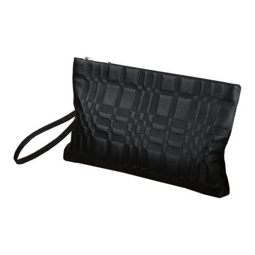 DOSRFINI Настоящая коровья кожа Клатч Мужской Черный