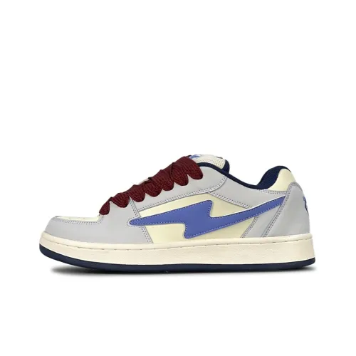 LuzaoT SUPER DRAG Скейтборд Кроссовки Низкие Бежевые Синие Красные Унисекс